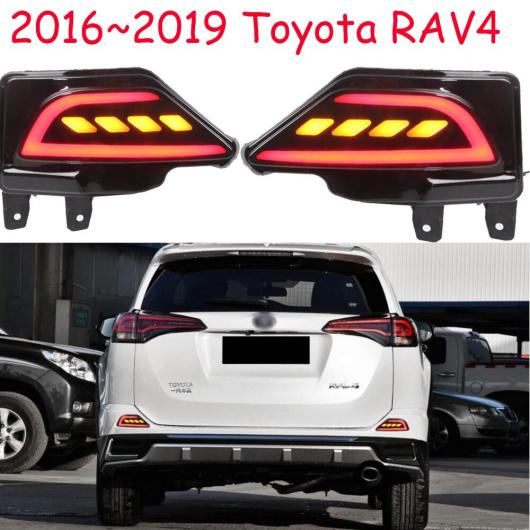 車用ライト バンパー テールライト RAV4 RAV 4 2016-2019 LED