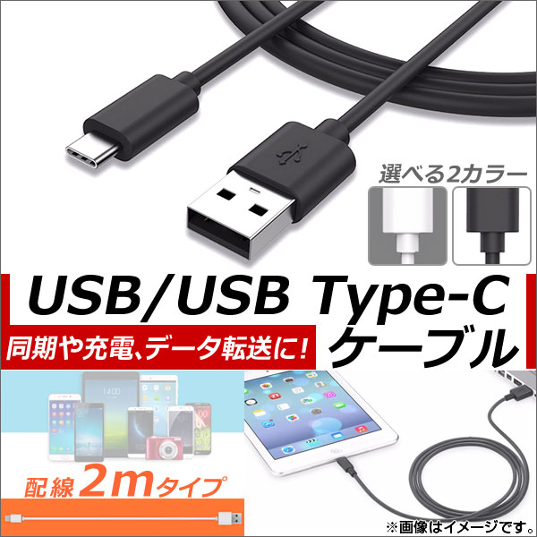 AP USB2.0/USB Type-C Ѵ֥ 2m Ʊ//ǡžˡ ٤2顼 AP-TH589