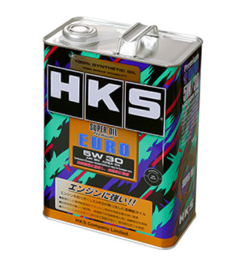 HKS Super oil Premium Euro スーパーオイルプレミアム 5W30 4L 100% SYNTHETIC 52001-AK1