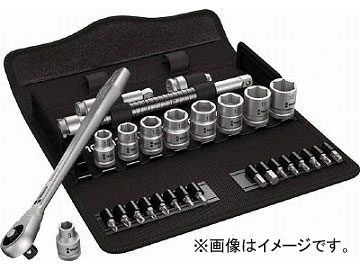 Wera 8100SC7 サイクロップラチェット「メタル」セット 1/2 4077