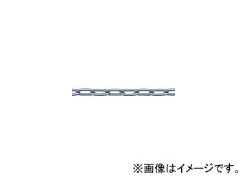 ニッサチェイン/NISSA 鉄ユニクロ溶接リンクチェイン 4.8mm×30m IW2048