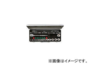 京都機械工具/KTC 12.7sq.ソケットレンチセット［21点］ TB415BX