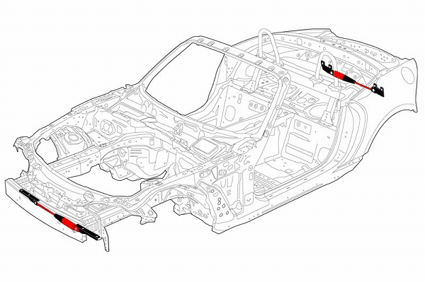 オートエクゼ/AutoExe モーションコントロールビーム MFD4900 入数：1