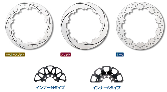 サンスター ブレーキディスク フロント プレミアムレーシング M スリット GM121□□-BK カワサキ ゼファー750/RS 750cc  1990年～2007年 - 39,600円